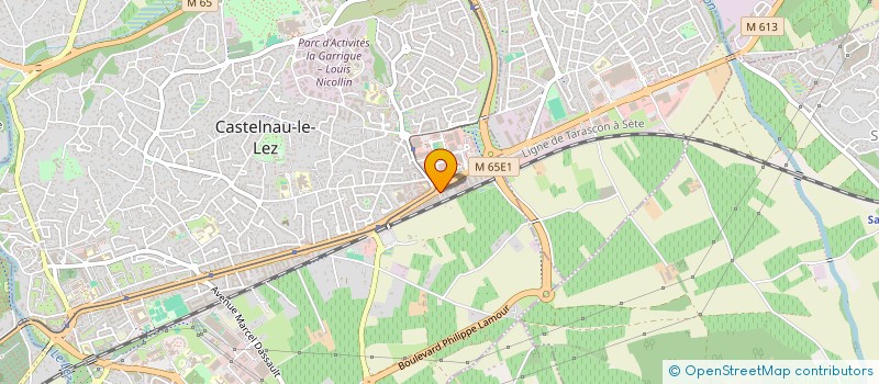 localisation de l'entreprise MADAME ISMAHANE CHAOUA à CASTELNAU-LE-LEZ