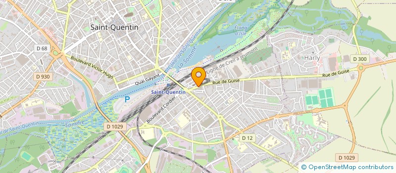 localisation de l'entreprise MADAME ISMAHANE FEDAILI à SAINT-QUENTIN