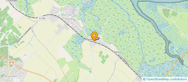 localisation de l'entreprise MADAME ISMAHANE OKAT  MORNAC-SUR-SEUDRE