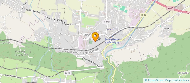 localisation de l'entreprise MADAME ISMAHANE TEBBI HAMMAMI  SAINT-PIERRE-EN-FAUCIGNY