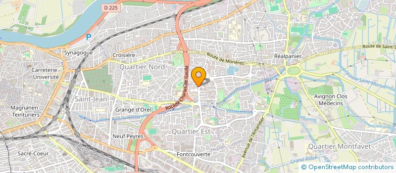 localisation de l'entreprise MADAME ISMAHEN BOUHLALI à AVIGNON