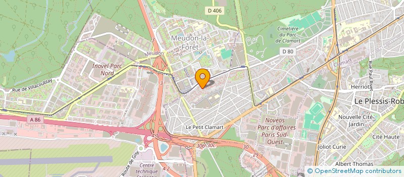 localisation de l'entreprise MADAME ISMAHENE BENELHADJ-DJELLOUL à CLAMART