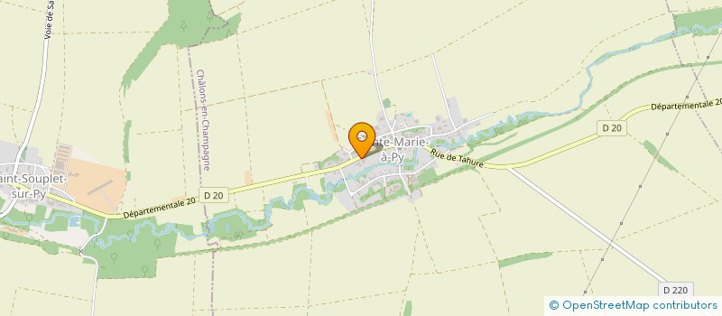 localisation de l'entreprise MADAME ISMAIL RADOUAN  SAINTE-MARIE-A-PY