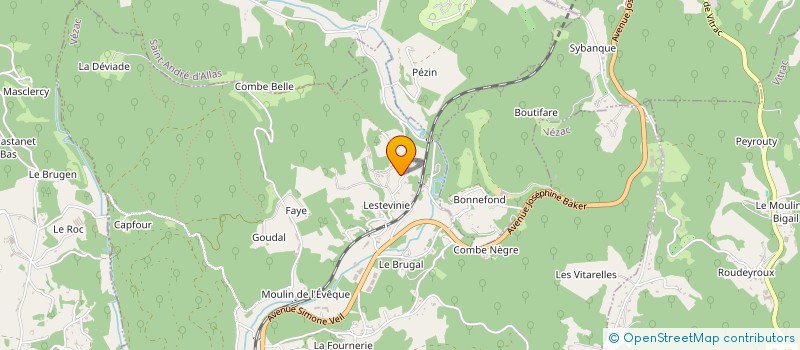 localisation de l'entreprise MADAME ISMERIE PETIT  SAINT-CYPRIEN