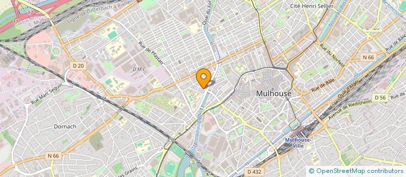 localisation de l'entreprise MADAME ISMIHAN KILIC  MULHOUSE