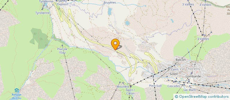 localisation de l'entreprise MADAME ISOBEL BROWN  LES BELLEVILLE