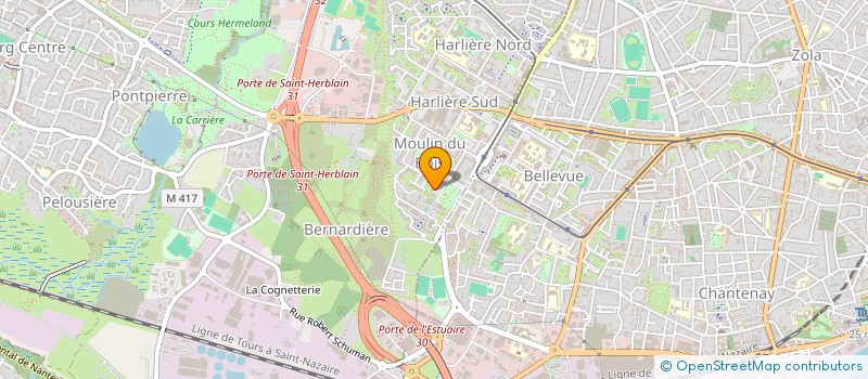 localisation de l'entreprise MADAME ISOKEN ENABULELE à SAINT-HERBLAIN