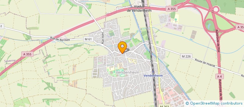 localisation de l'entreprise MADAME ISOLDE KLEIN à VENDENHEIM