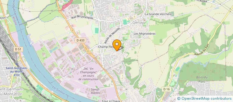 localisation de l'entreprise MADAME ISOLINE REYNAUD  CERET