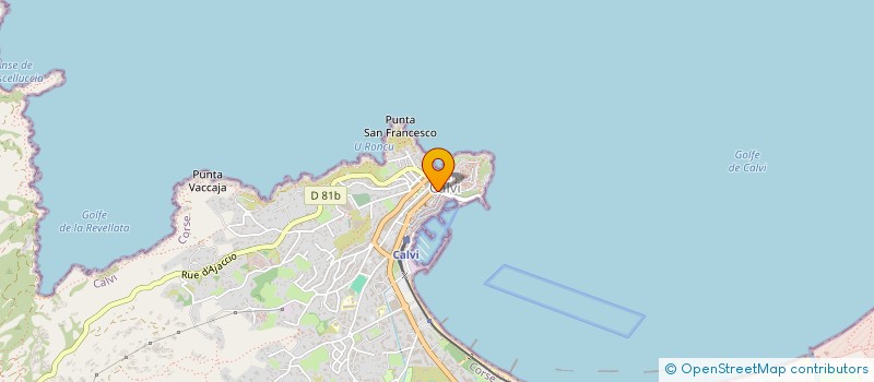 localisation de l'entreprise MADAME ISORA MELO à CALVI