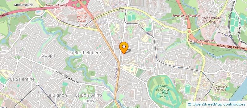 localisation de l'entreprise MADAME ISOYNE DANIS  NANTES