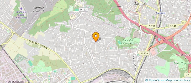 localisation de l'entreprise MADAME ISRA ABOU HARIA  ARGENTEUIL