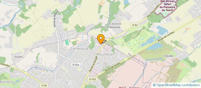 localisation de l'entreprise MADAME ISRA DEHAR  FONSORBES