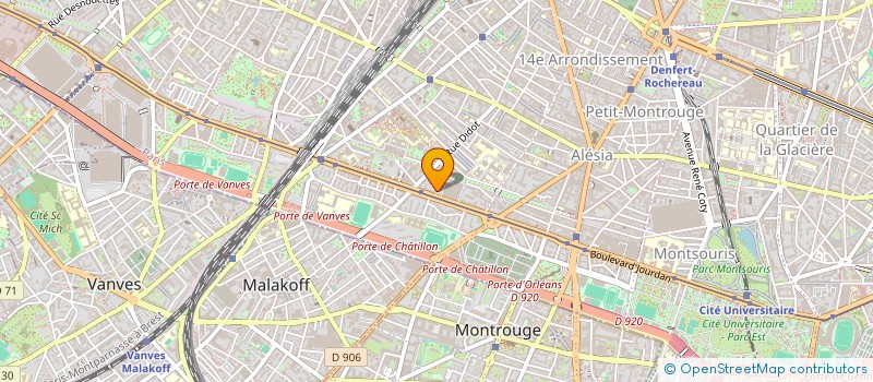 localisation de l'entreprise MADAME ISRAA MHIRA  PARIS