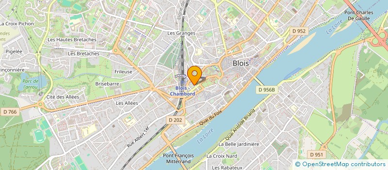 localisation de l'entreprise MADAME ISRAE ELADIB  BLOIS