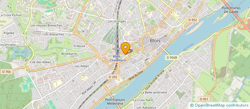 localisation de l'entreprise MADAME ISRAE ELADIB  BLOIS