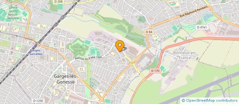 localisation de l'entreprise MADAME ISRAT JAHAN  GARGES-LES-GONESSE