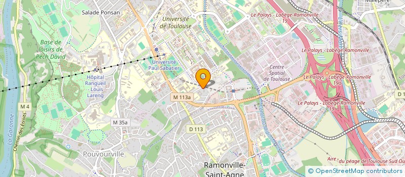 localisation de l'entreprise MADAME ISRIE MCHANGAMA  TOULOUSE