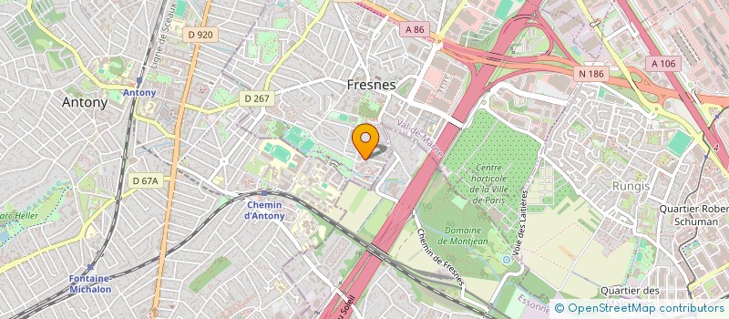 localisation de l'entreprise MADAME ISSAH BAH  FRESNES