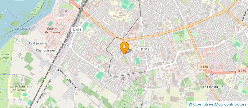 localisation de l'entreprise MADAME ISSAM FERJANI à ANGERS