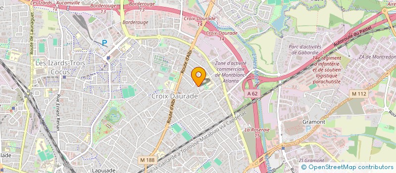 localisation de l'entreprise MADAME ISSAM OURIEMMI  TOULOUSE