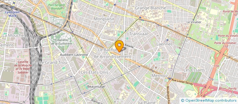 localisation de l'entreprise MADAME ISSATOU BARRY  LYON