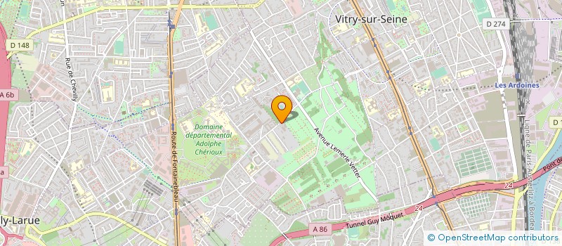 localisation de l'entreprise MADAME ITALIA DI CICCO à VITRY-SUR-SEINE