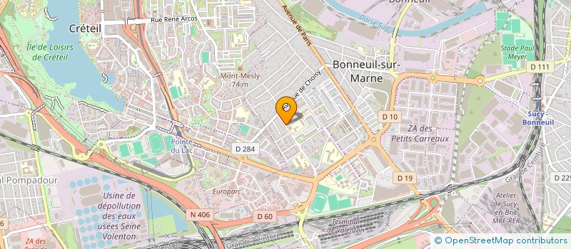localisation de l'entreprise MADAME ITIDEL REBAA à BONNEUIL-SUR-MARNE