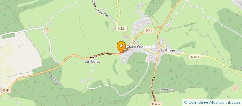 localisation de l'entreprise MADAME IULIA CAPATINA  LE RUSSEY