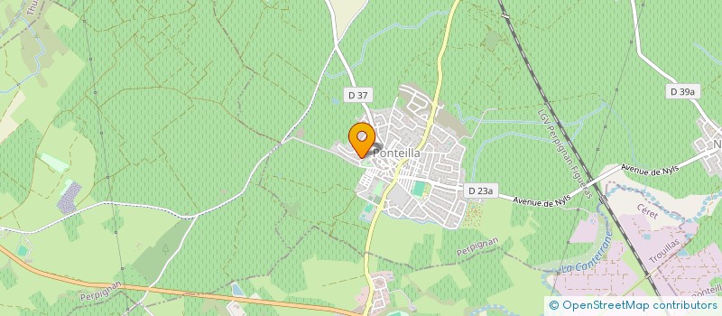 localisation de l'entreprise MADAME IULIA ENACHE  PONTEILLA