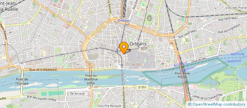 localisation de l'entreprise MADAME IULIA NOBLET à ORLEANS
