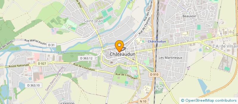 localisation de l'entreprise MADAME IULIA SORINA BAZGU à CHATEAUDUN