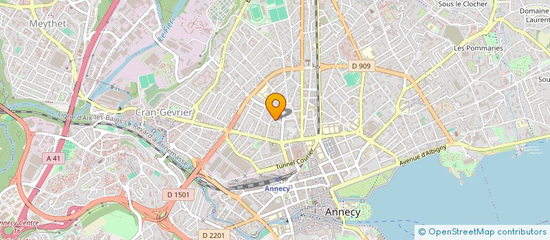 localisation de l'entreprise MADAME IULIA TATAR à ANNECY