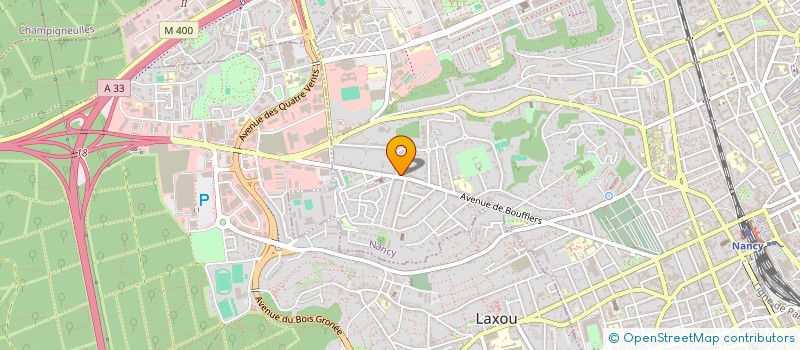 localisation de l'entreprise MADAME IULIA TOADER  NANCY