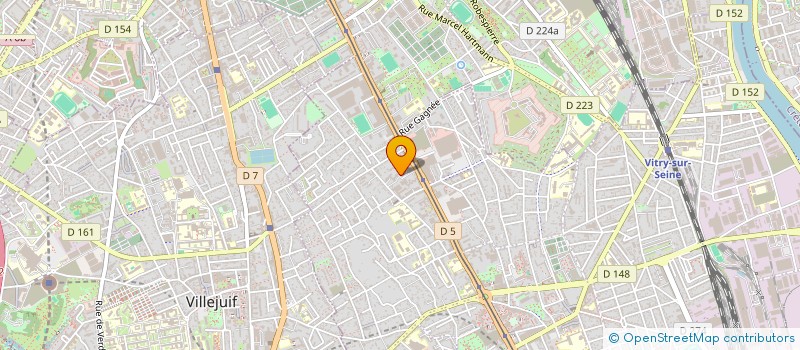 localisation de l'entreprise MADAME IULIANA DAMOC à VITRY-SUR-SEINE