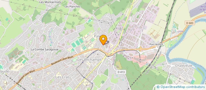 localisation de l'entreprise MADAME IULIANA GHEORGHE à BESANCON