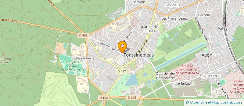 localisation de l'entreprise MADAME IULIANA GHEORGHE à FONTAINEBLEAU