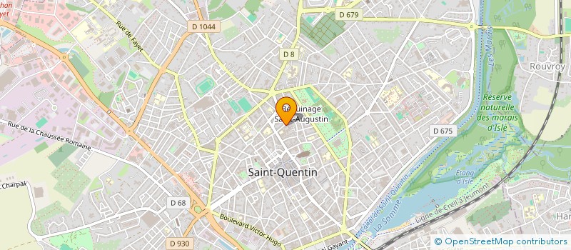 localisation de l'entreprise MADAME IULIANA HANGHIUC à SAINT-QUENTIN