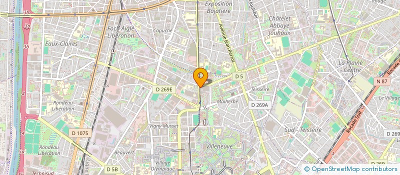 localisation de l'entreprise MADAME IULIANA HENDRE  GRENOBLE