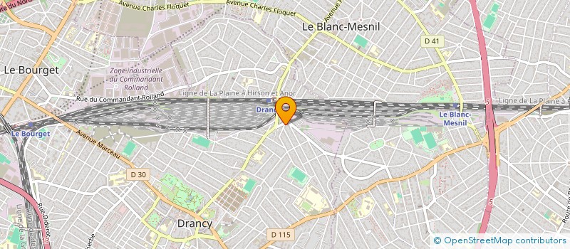 localisation de l'entreprise MADAME IULIANA PRUTEAN  DRANCY