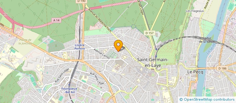 localisation de l'entreprise MADAME IULIANA SLESARI à SAINT-GERMAIN-EN-LAYE