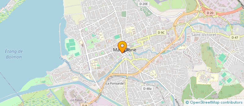 localisation de l'entreprise MADAME IULIANA STANCIU  SAINT-VICTORET