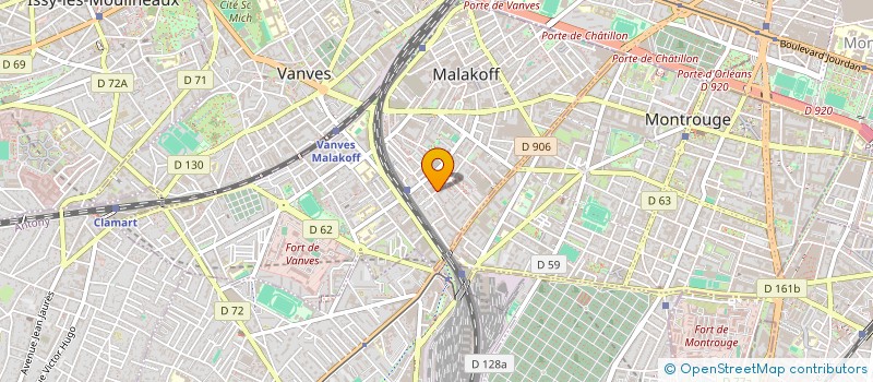 localisation de l'entreprise MADAME IULIIA MYKYTYN à MALAKOFF