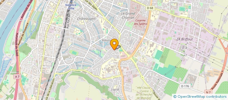 localisation de l'entreprise MADAME IULIIA VOITOVA à VALENCE