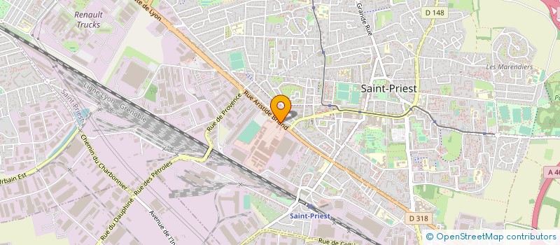 localisation de l'entreprise MADAME IUSTINA IAMANDITA  SAINT-PRIEST