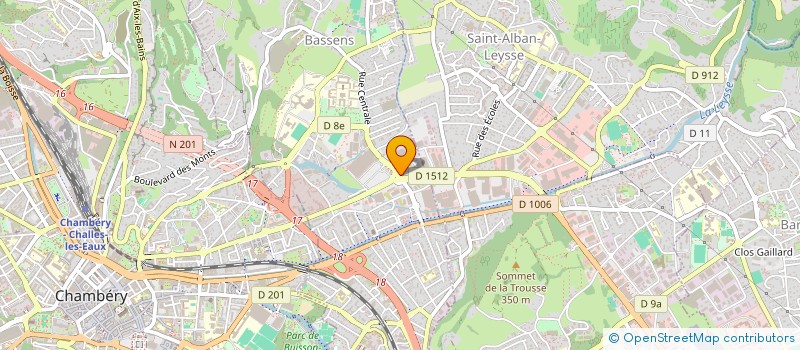 localisation de l'entreprise MADAME IUSTINA NACHE  BASSENS