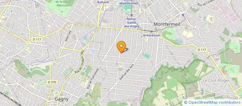 localisation de l'entreprise MADAME IUSTINA POP à MONTFERMEIL