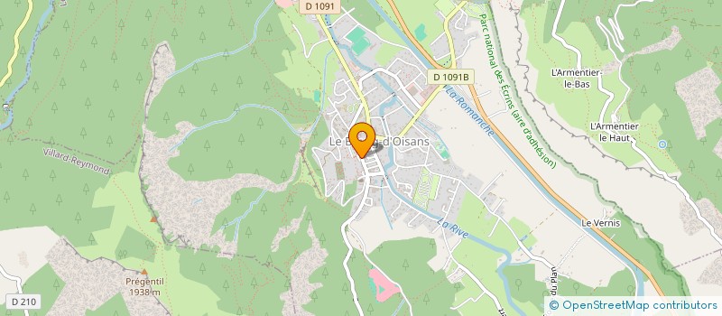 localisation de l'entreprise MADAME IVA GOGOVA  LE BOURG-D'OISANS