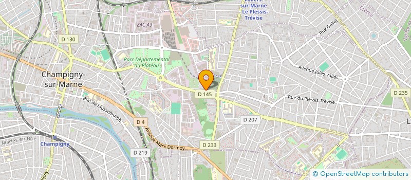 localisation de l'entreprise MADAME IVANA FREITAS à CHAMPIGNY-SUR-MARNE