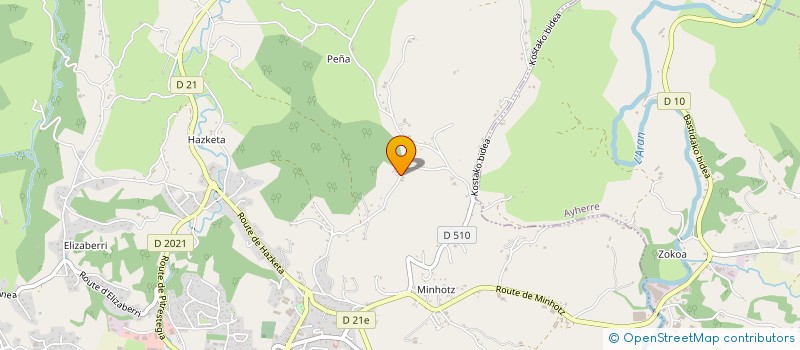 localisation de l'entreprise MADAME IVANA GIRAULT  HASPARREN